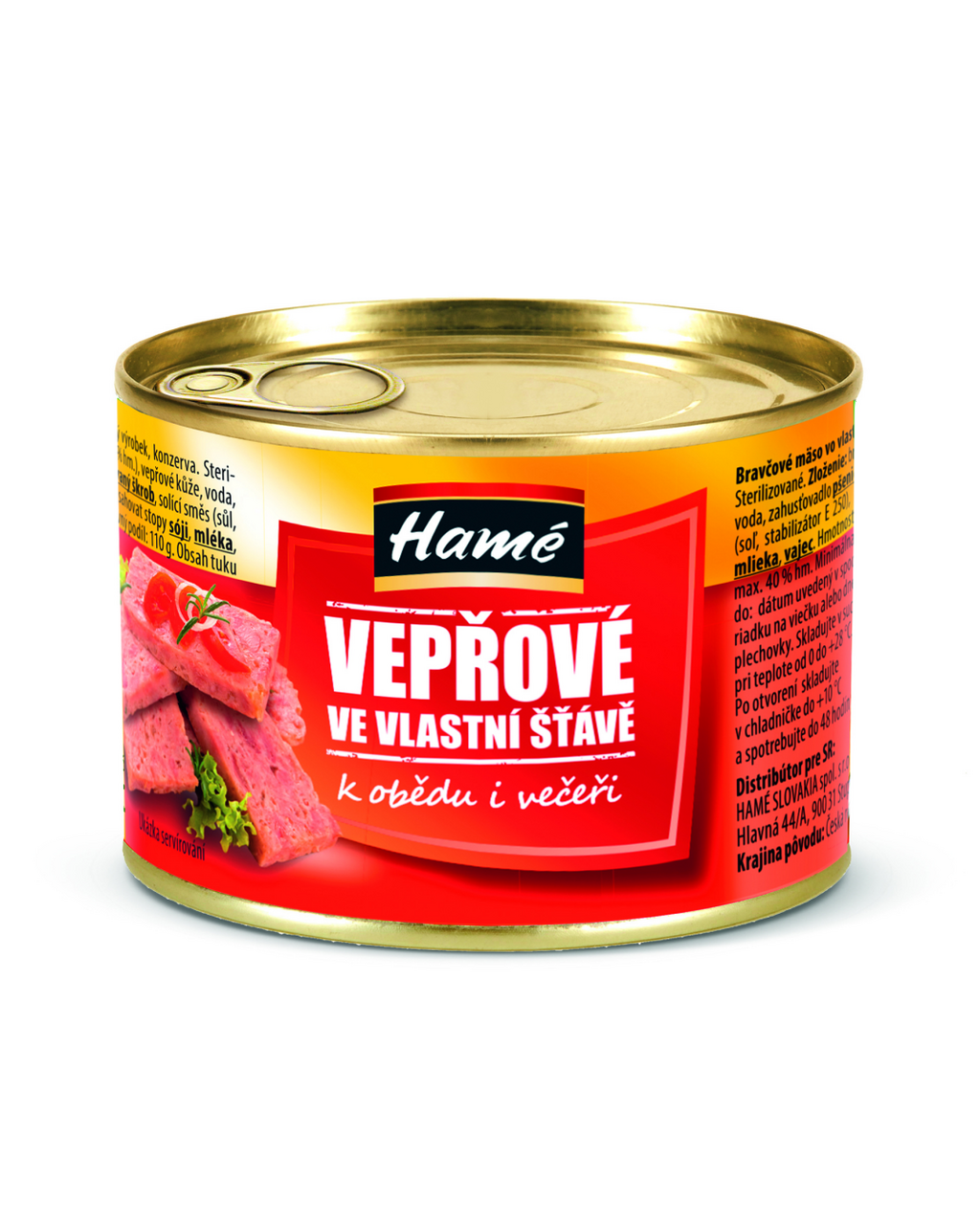 Hamé Bravčové mäso vo vlastnej šťave 10 x 150 g