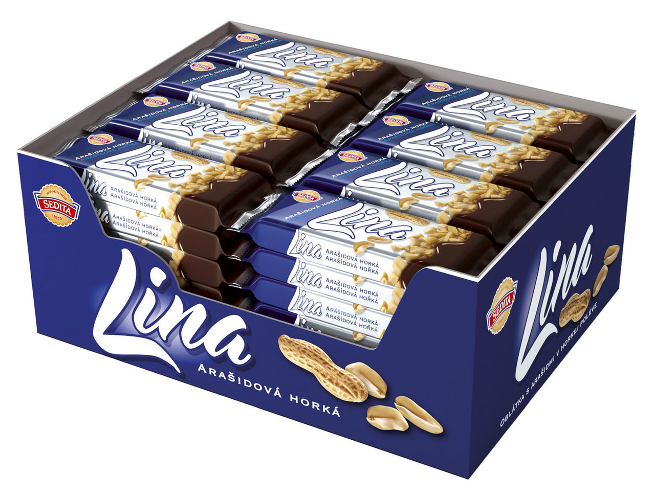 SEDITA Lina arašidová horká 48 x 50 g