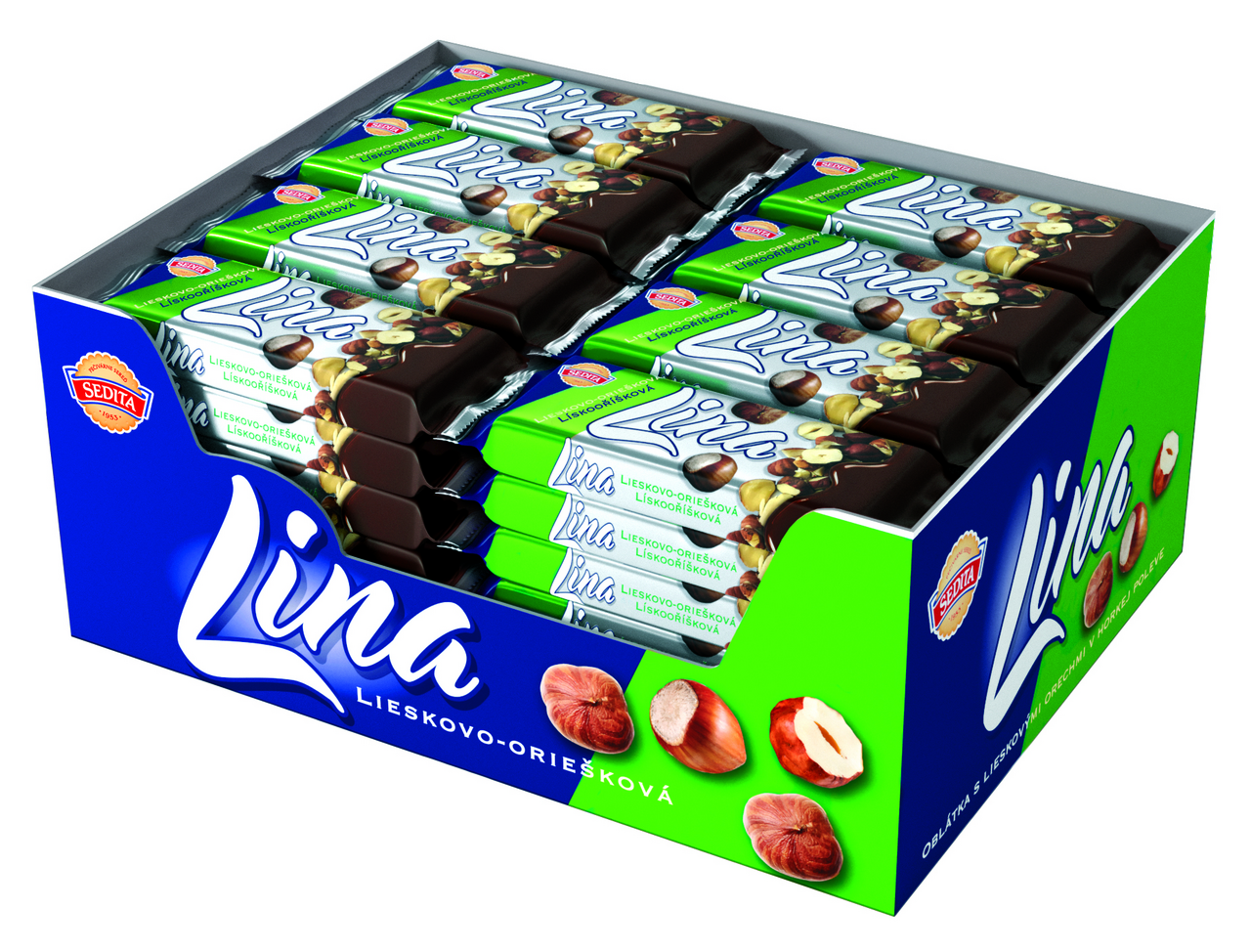 SEDITA Lina lieskovo- oriešková 48 x 50 g