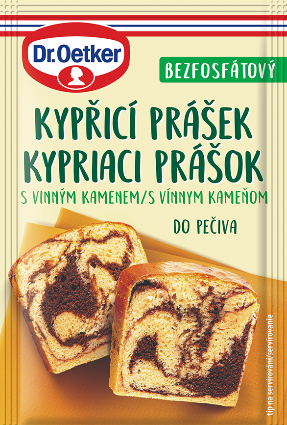 Dr. Oetker Kypriaci prášok s vínnym kameňom 30 x 15 g