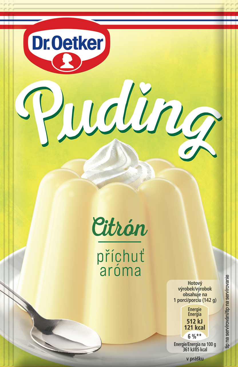 Dr. Oetker Puding citrón 38 g