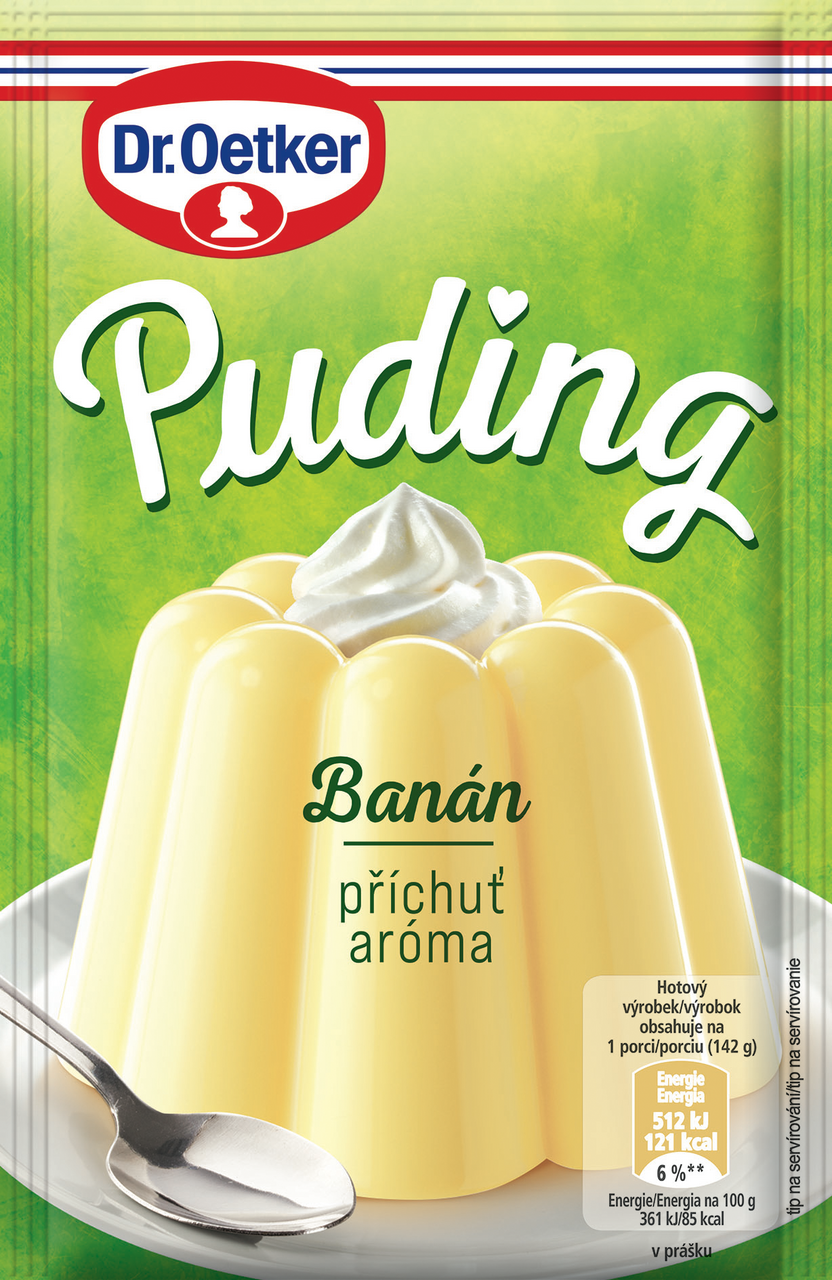 Dr. Oetker Puding banán 38 g