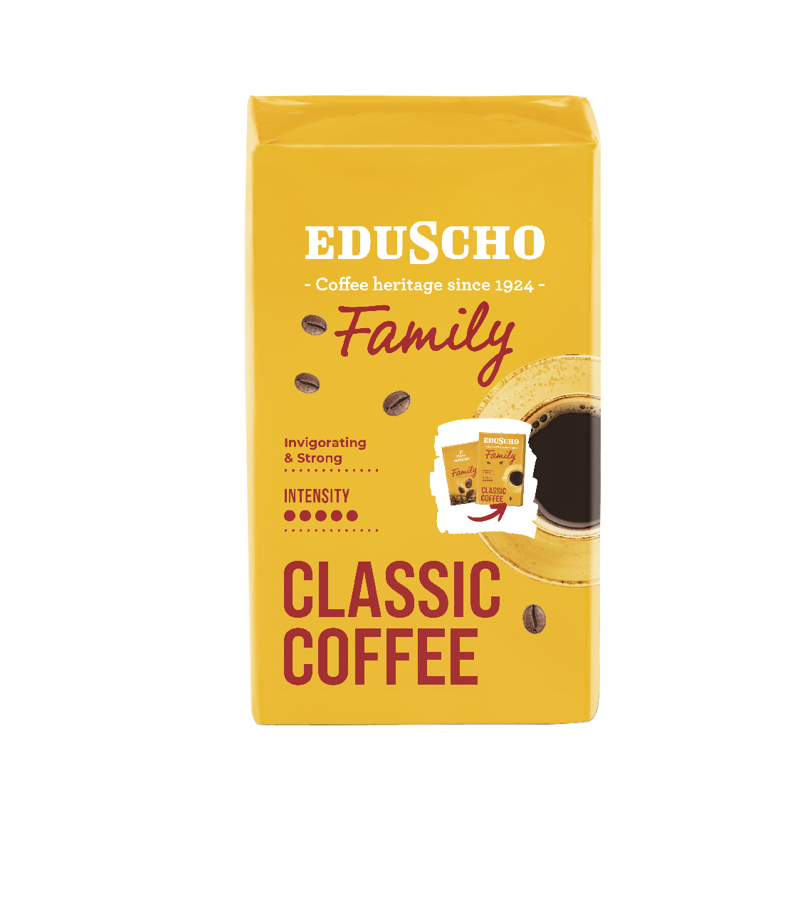 EDUSCHO Family káva mletá 1 kg