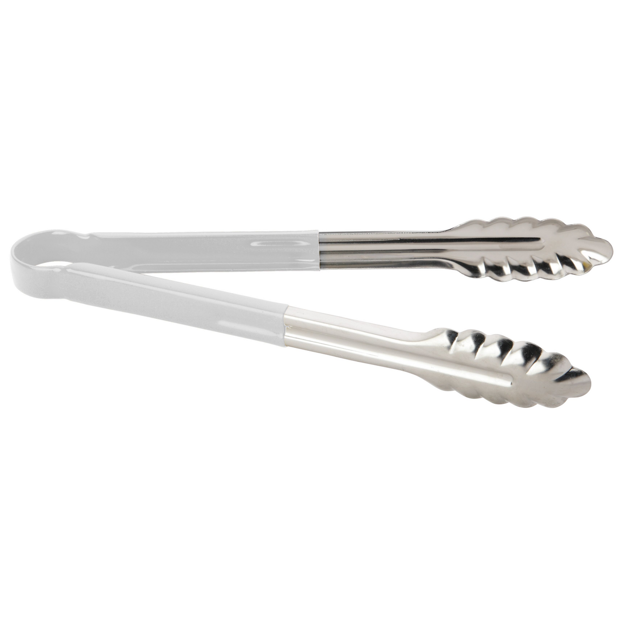 METRO PROFESSIONAL Kliešte servírovacie HACCP 24 cm nerez/PVC biele 1 ks