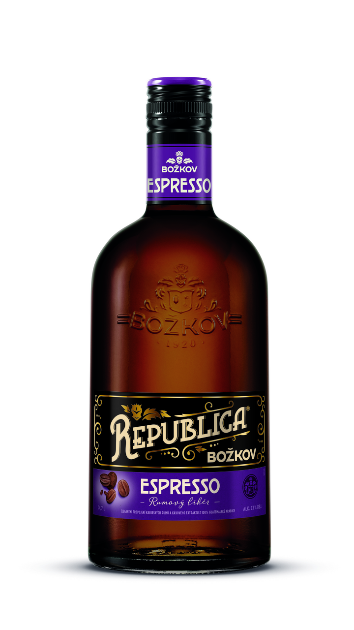 BOŽKOV Republica Espresso 33% 700 ml