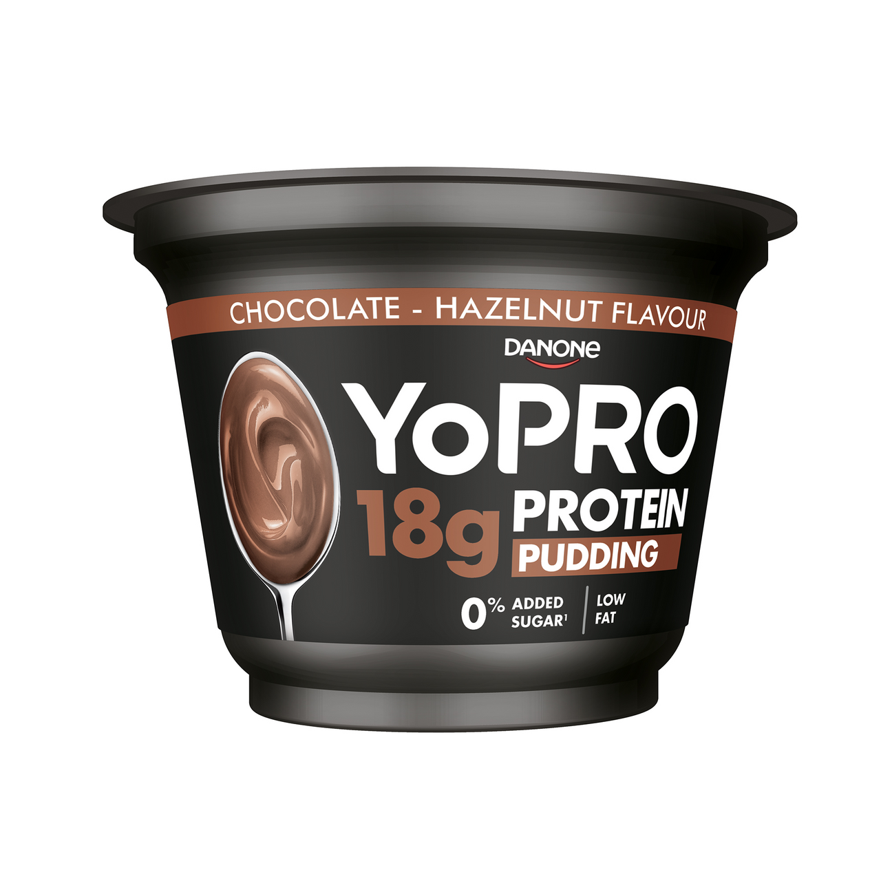 DANONE YoPRO Puding čokoláda a lieskový oriešok chlad. 180 g