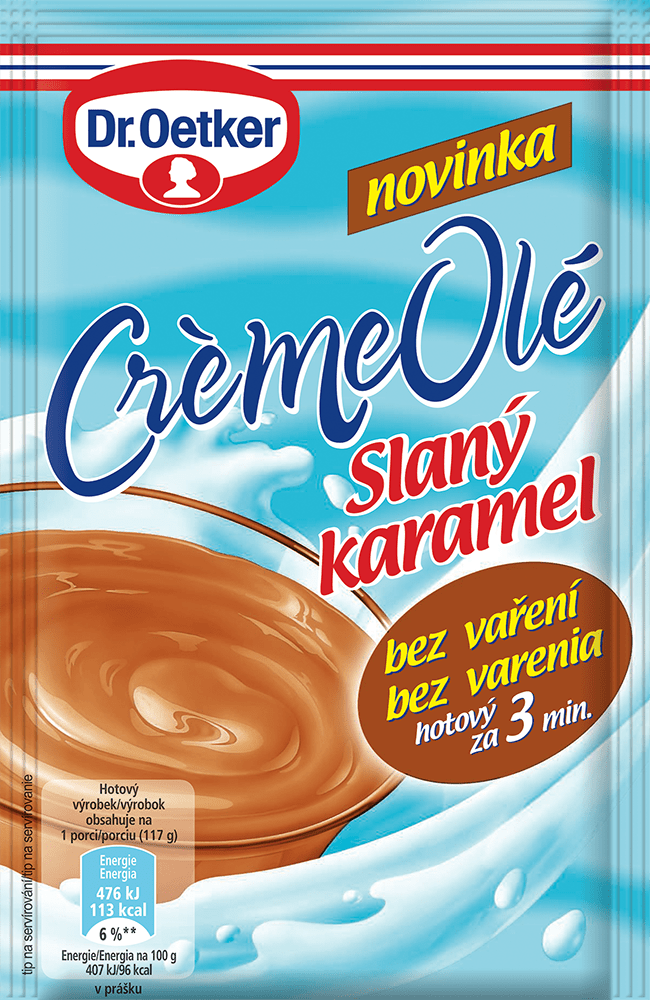 Dr. Oetker Créme Olé slaný karamel 53 g