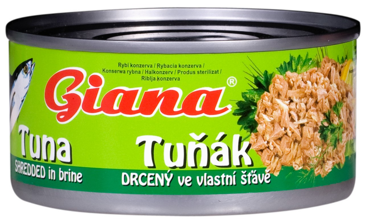 Giana Tuniak drvený vo vlastnej šťave 12 x 170 g