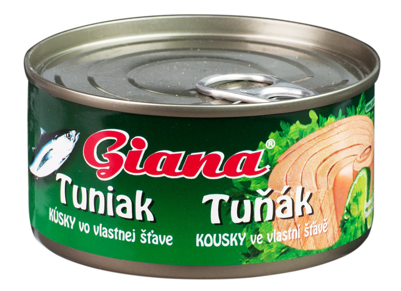 Giana Tuniak kúsky vo vlastnej šťave 12 x 170 g