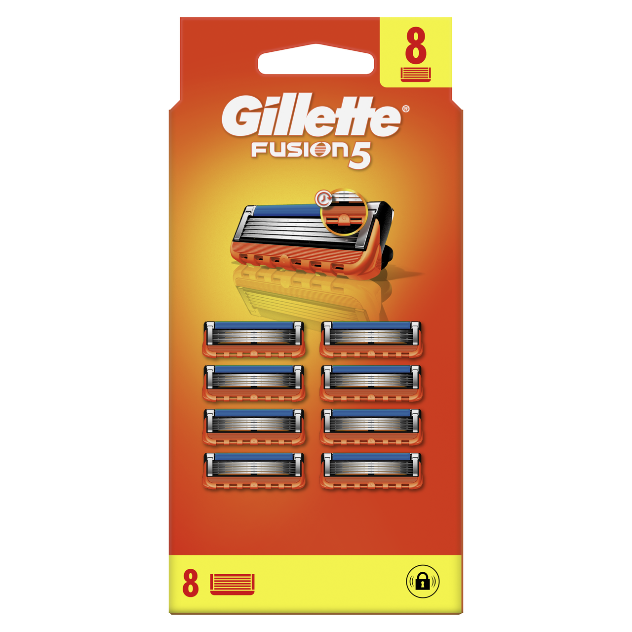 Gillette Fusion 5 náhradné hlavice 8 ks