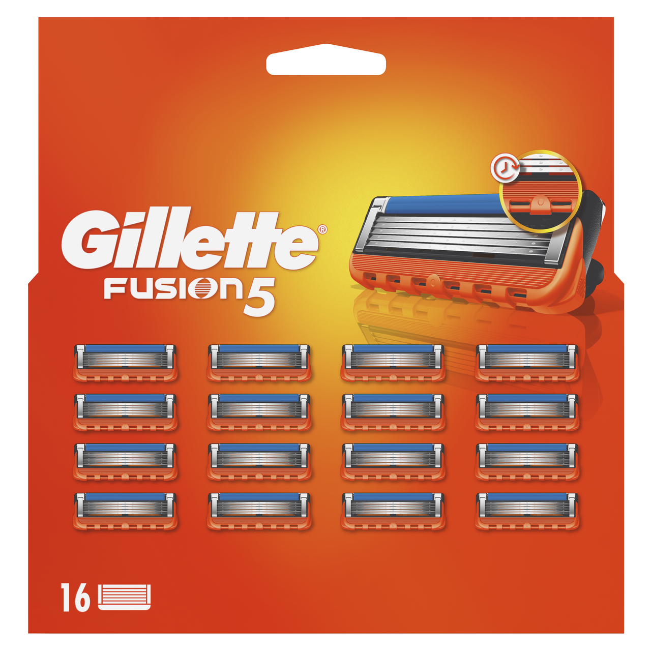 Gillette Fusion 5 náhradné hlavice 16 ks
