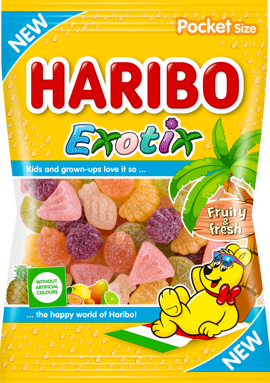 HARIBO Exotix cukrovinka 80 g