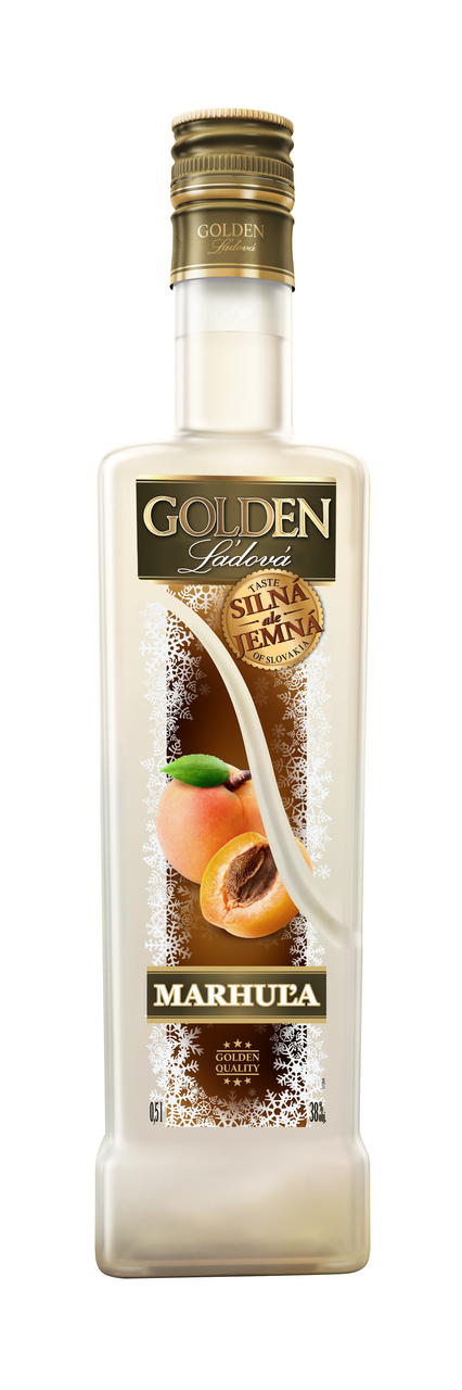 GOLDEN Ľadová marhuľa 38% 500 ml