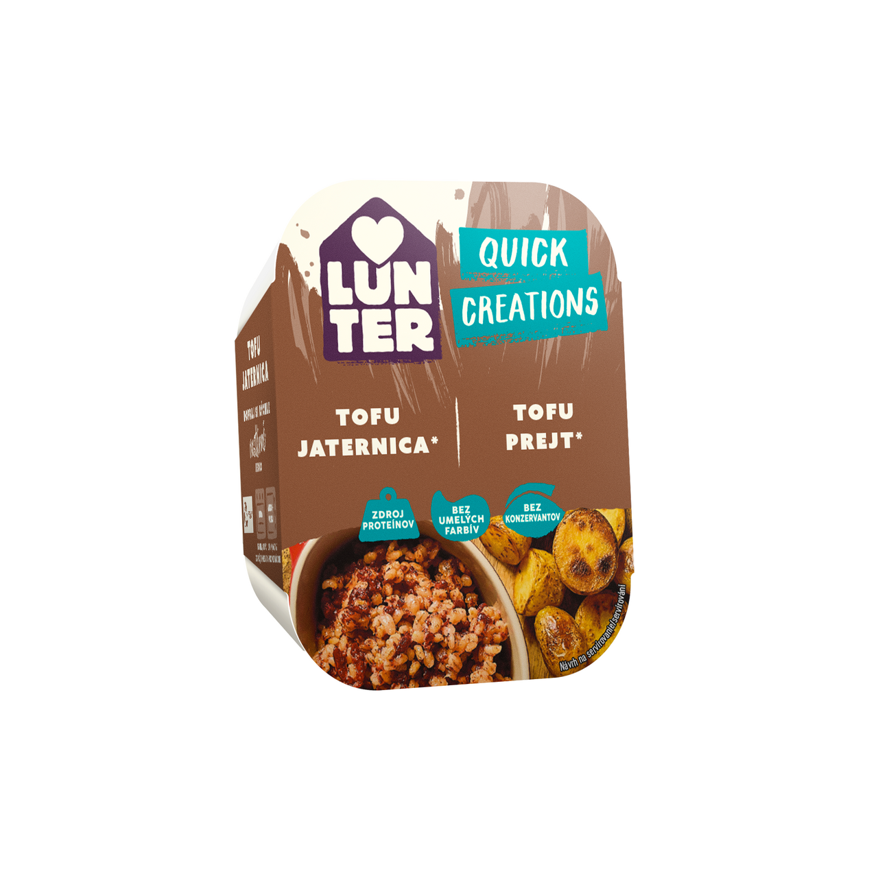 LUNTER Quick & Easy Tofu jaternica chlad. 190 g