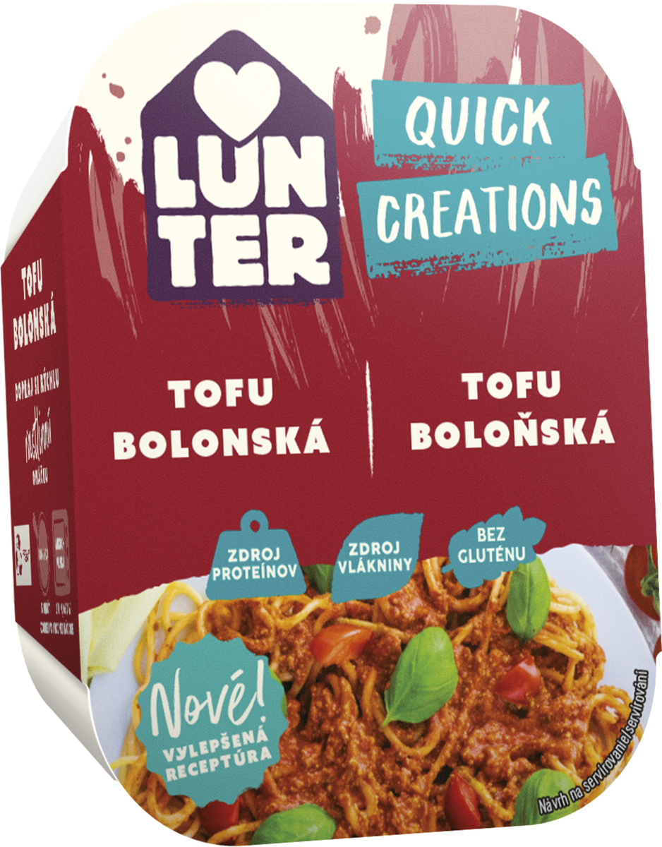 LUNTER Quick & Easy Tofu bolonská chlad. 190 g
