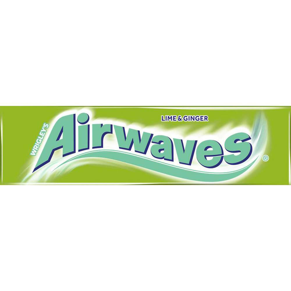 Airwaves Lime & Ginger žuvačky 30 x 14 g