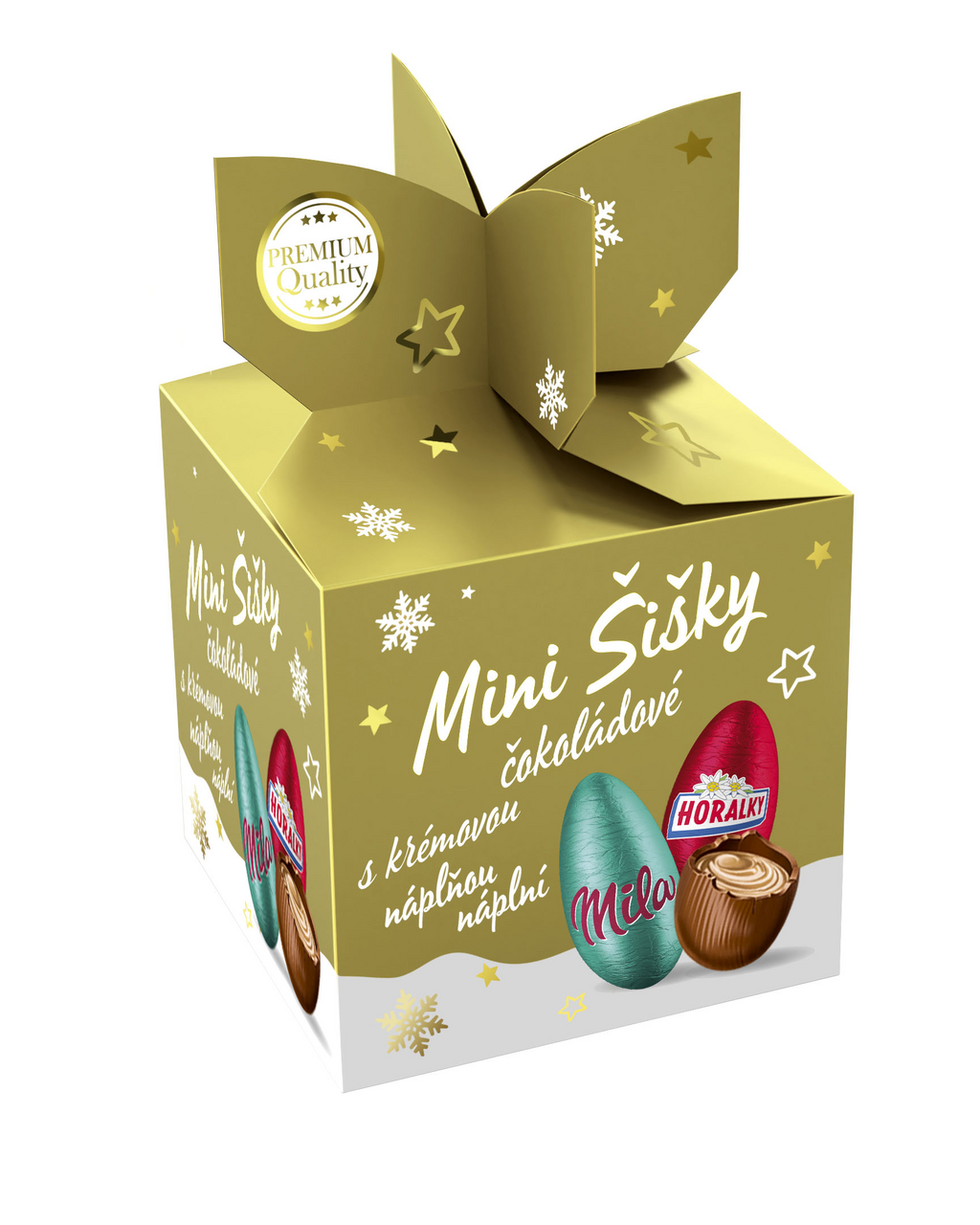 SEDITA HORALKY Balíček Mini šišky čokoládové 109,2 g