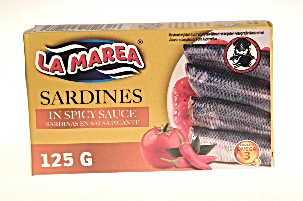 La Marea Sardinky v pikantnej omáčke 125 g
