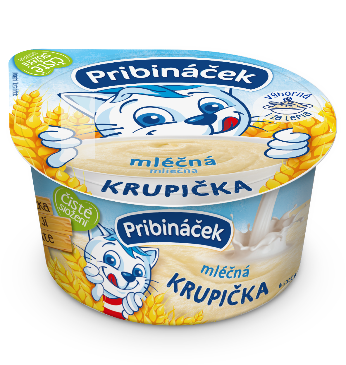 Pribináček Krupička mliečna chlad. 140 g