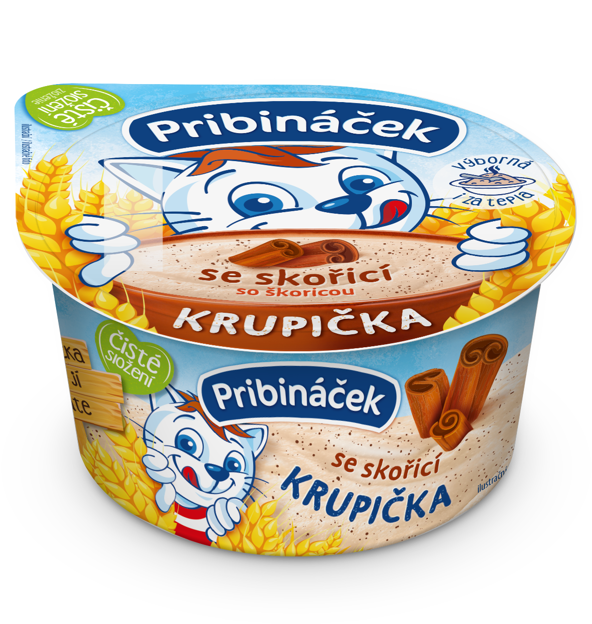 Pribináček Krupička škorica chlad. 140 g