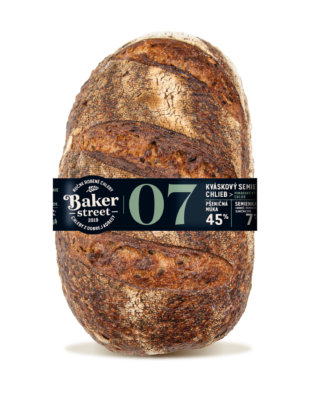 BAKER STREET Chlieb kváskový semienkový 650 g