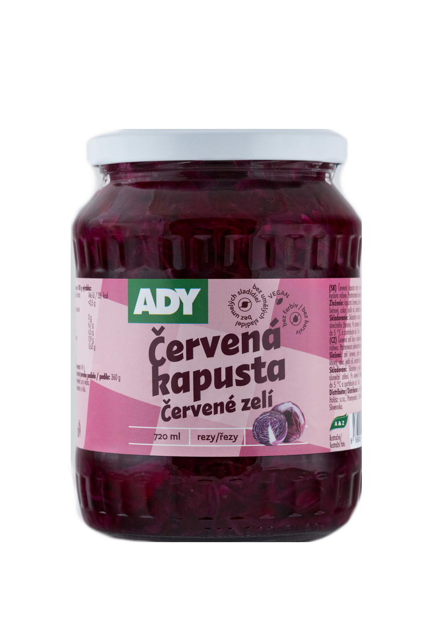 ADY Kapusta červená 620 g