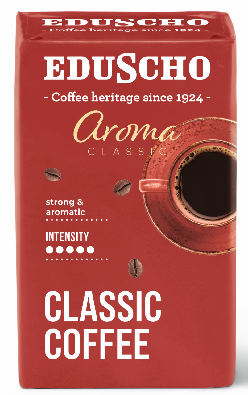 EDUSCHO Aroma Classic káva mletá 6 x 250 g