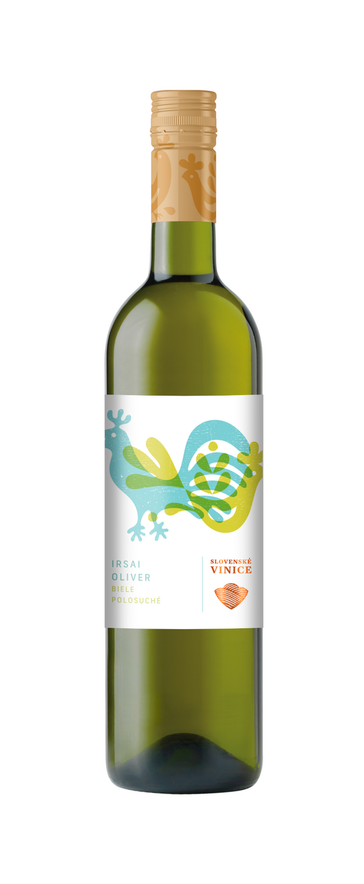 Slovenské Vinice Folk Irsai Oliver polosuché 750 ml