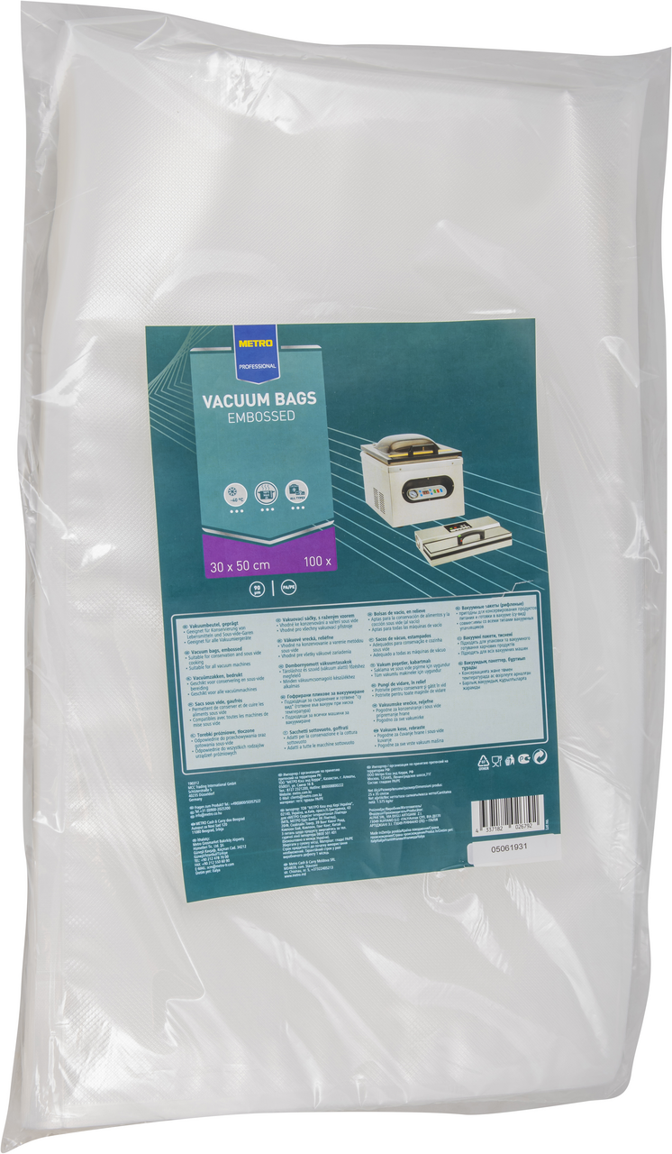 METRO PROFESSIONAL Vrecká vákuové 30x 50 cm 100 ks