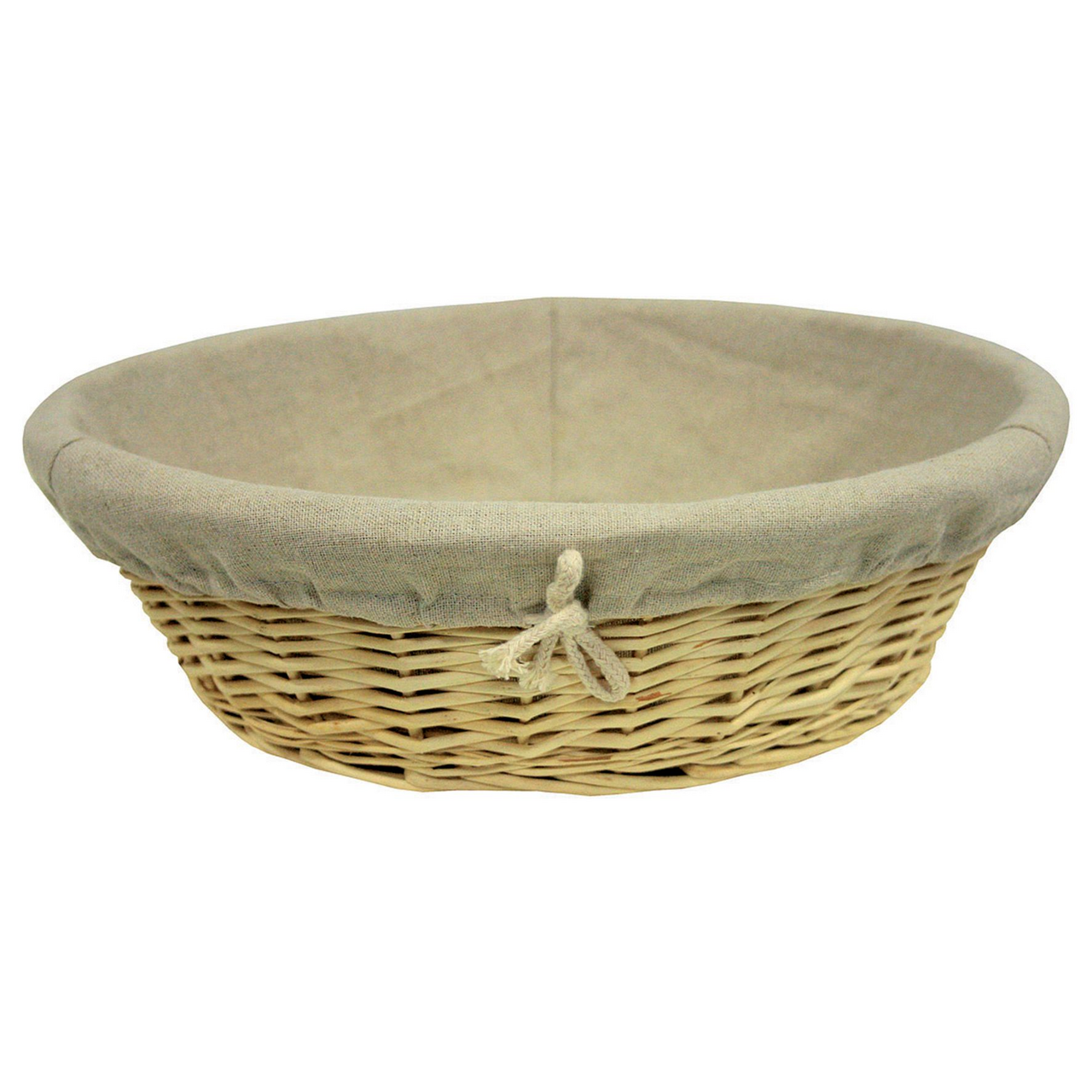 METRO PROFESSIONAL Košík 37 cm NA/ bavlna béžový 3 ks