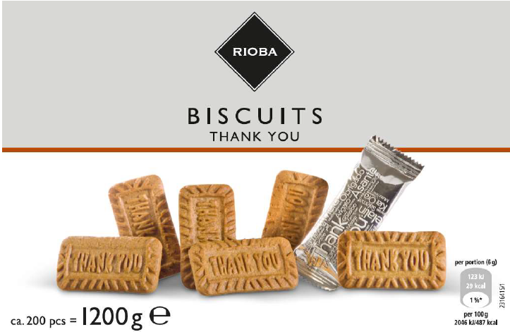 RIOBA Thank You sušienky 200 x 6 g