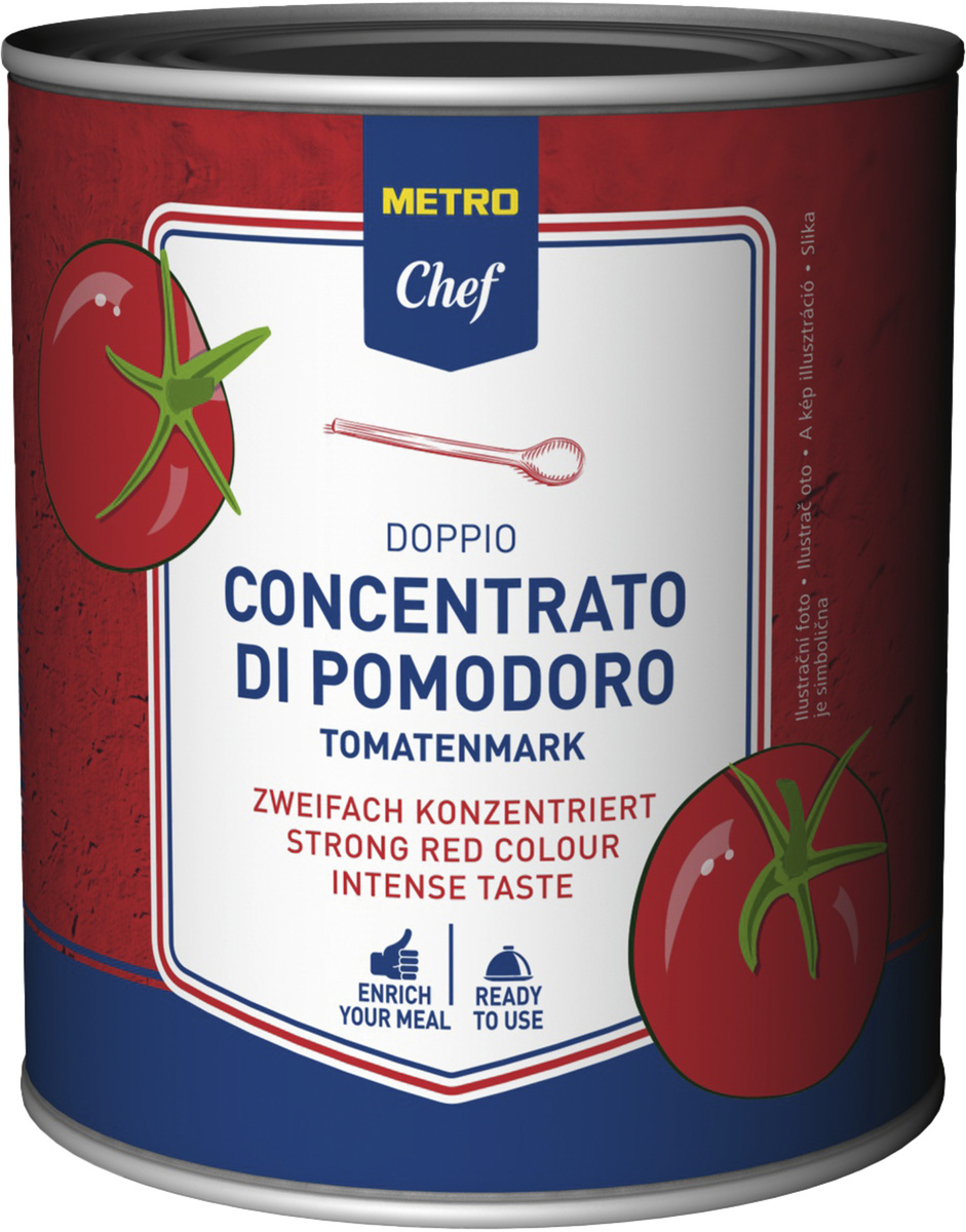 METRO Chef Paradajkový pretlak 2x zahustený 800 g
