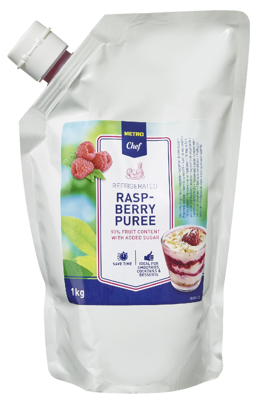 METRO Chef Ovocné pyré malina William chlad. 1 kg