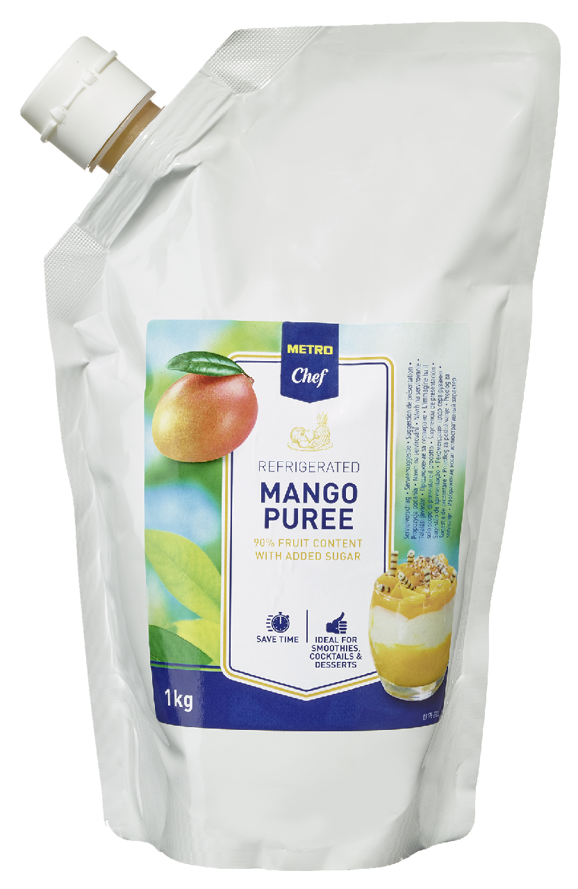 METRO Chef Ovocné pyré mango Alphonso chlad. 1 kg