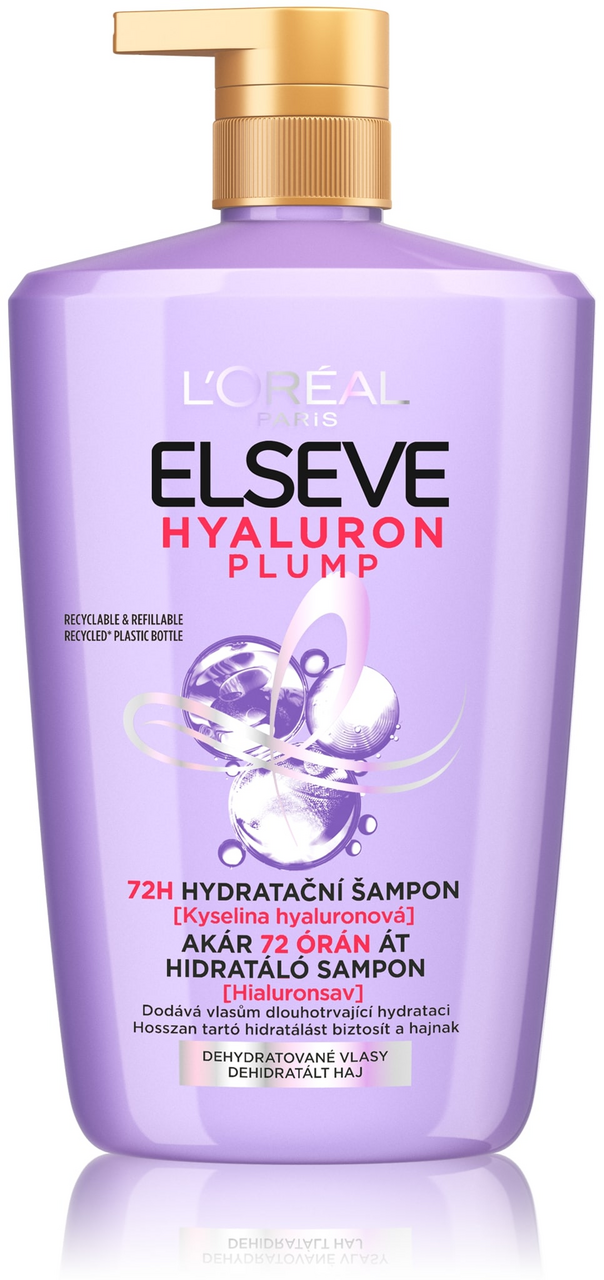 L'ORÉAL ELSEVE Hyaluron šampón na vlasy 1000 ml