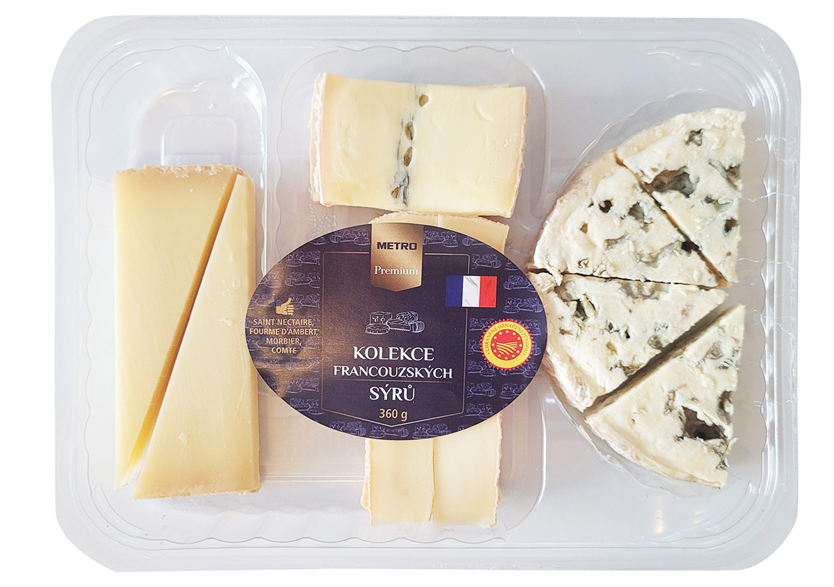 METRO Premium Kolekcia francúzskych syrov chlad. 360 g
