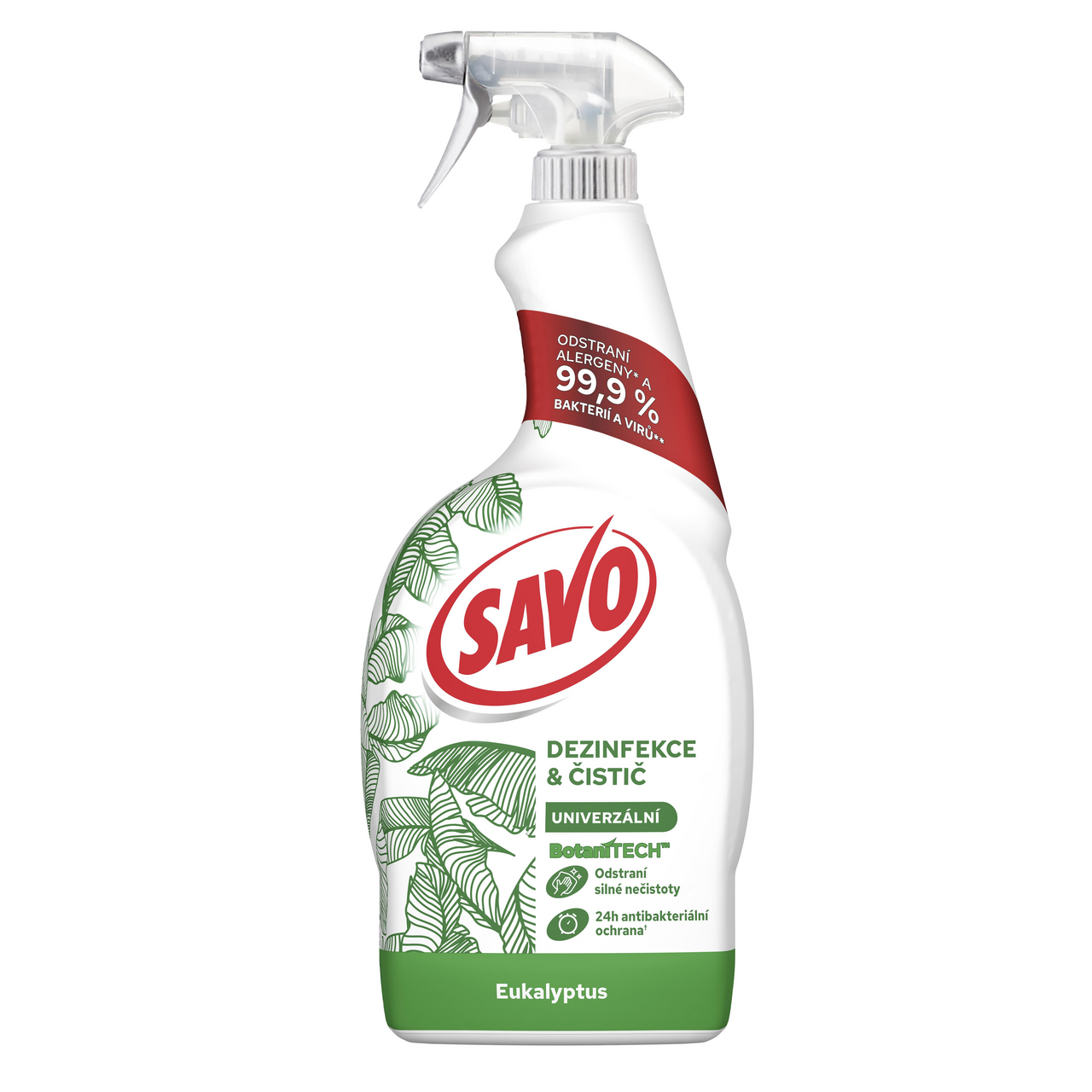 SAVO BotaniTech eukalyptus čistič sprej 700 ml