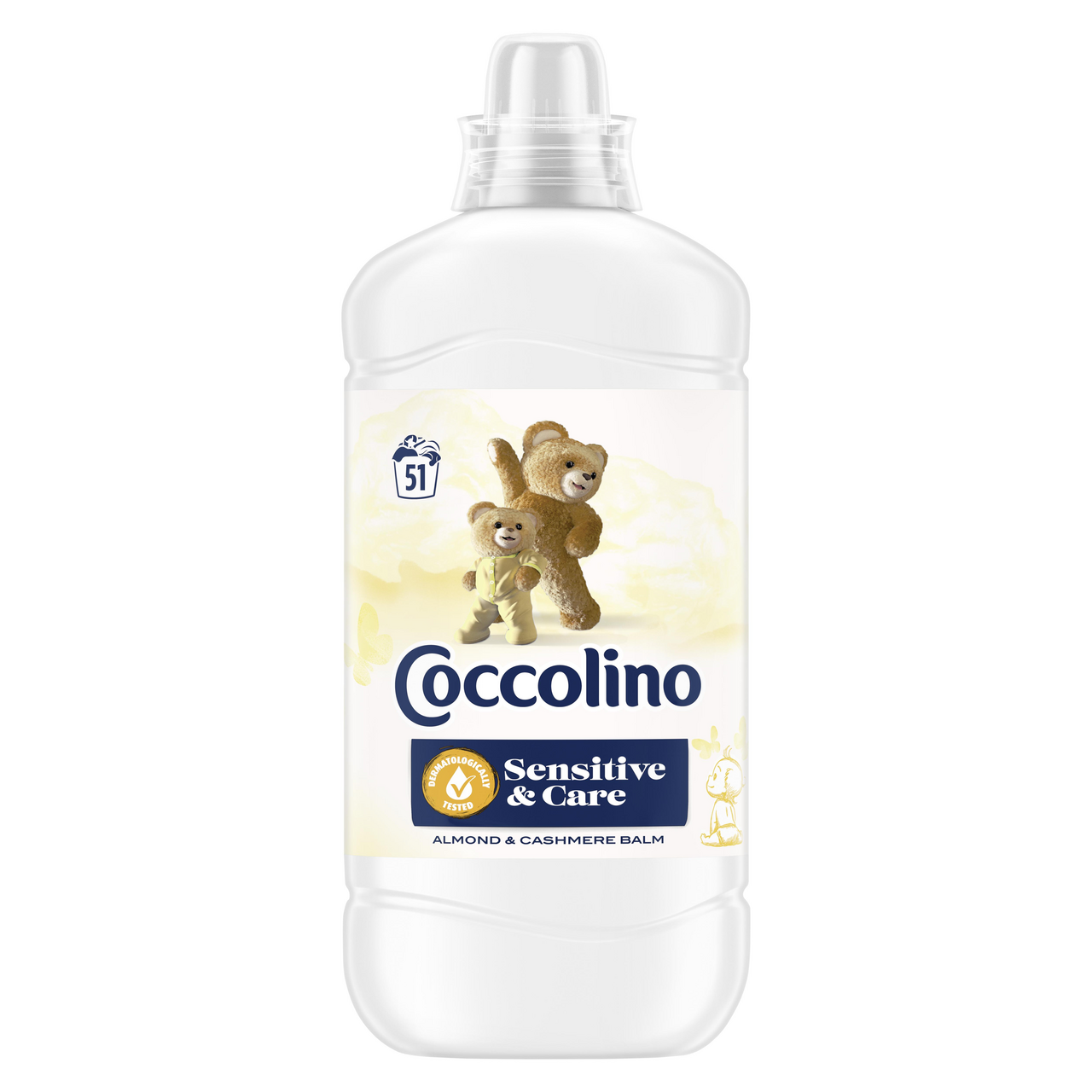 Coccolino Sensitive almond aviváž (51 praní) 1,275 l