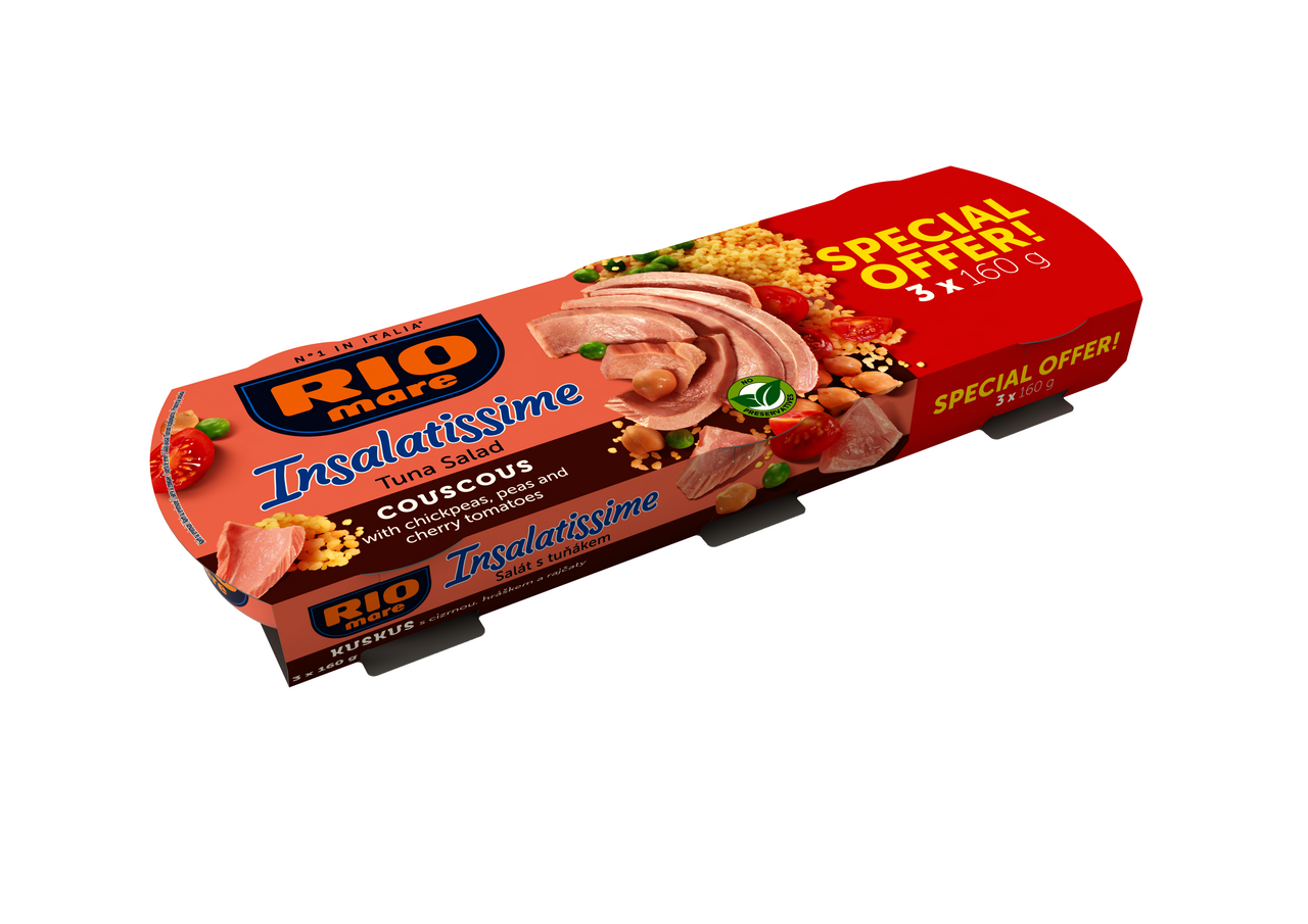 RIO mare Tuniakový šalát s kuskusom 3 x 160 g