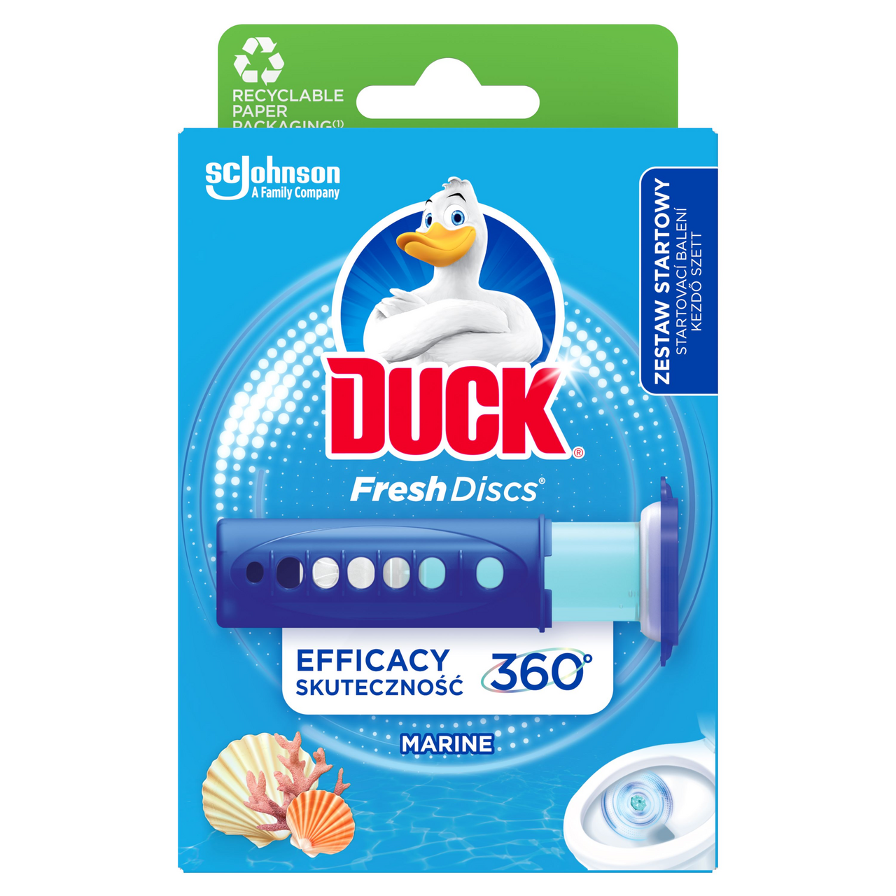 Duck Fresh Discs čistič WC marine 36 ml