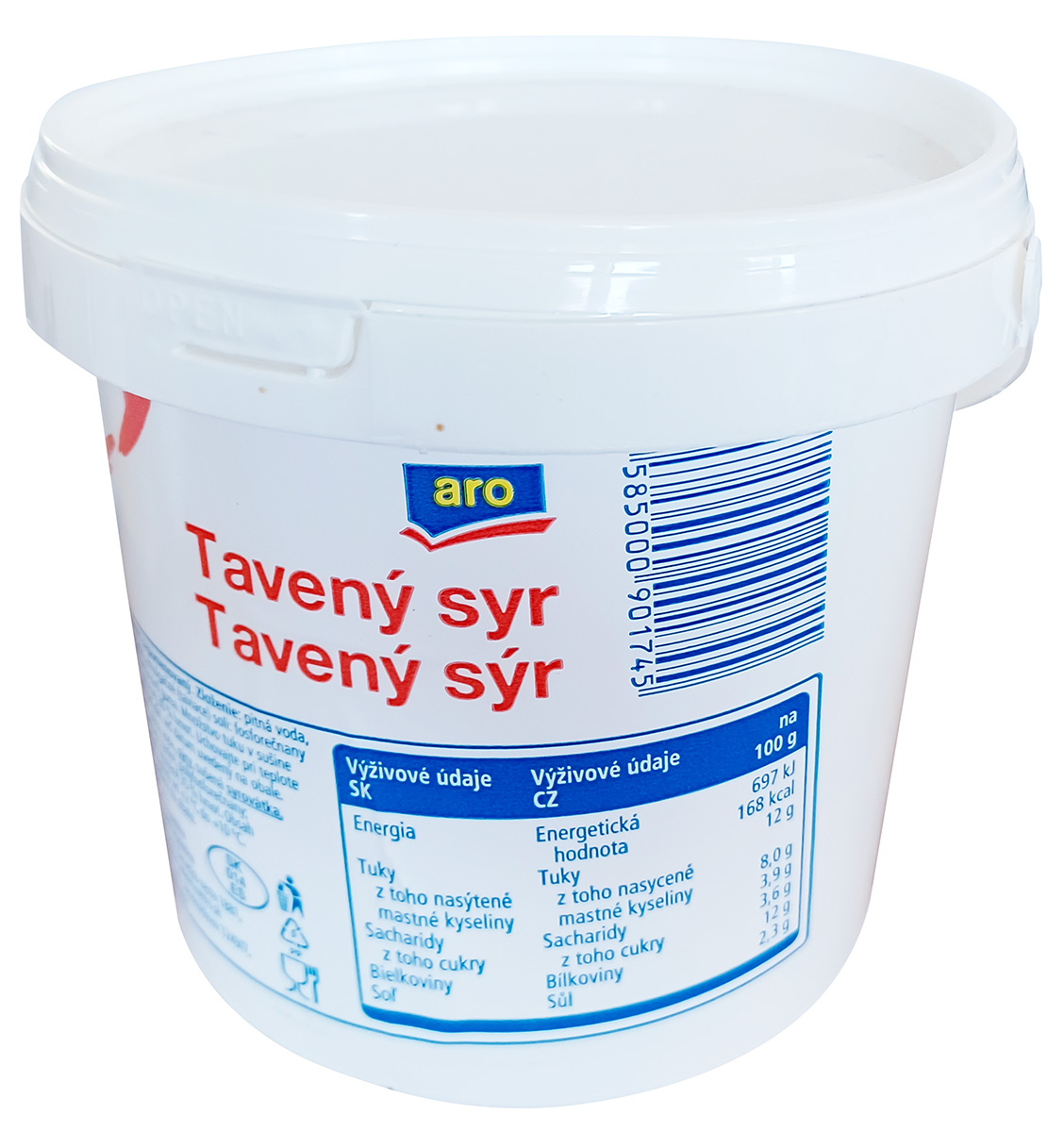 aro Tavený syr chlad. 1 kg vedro