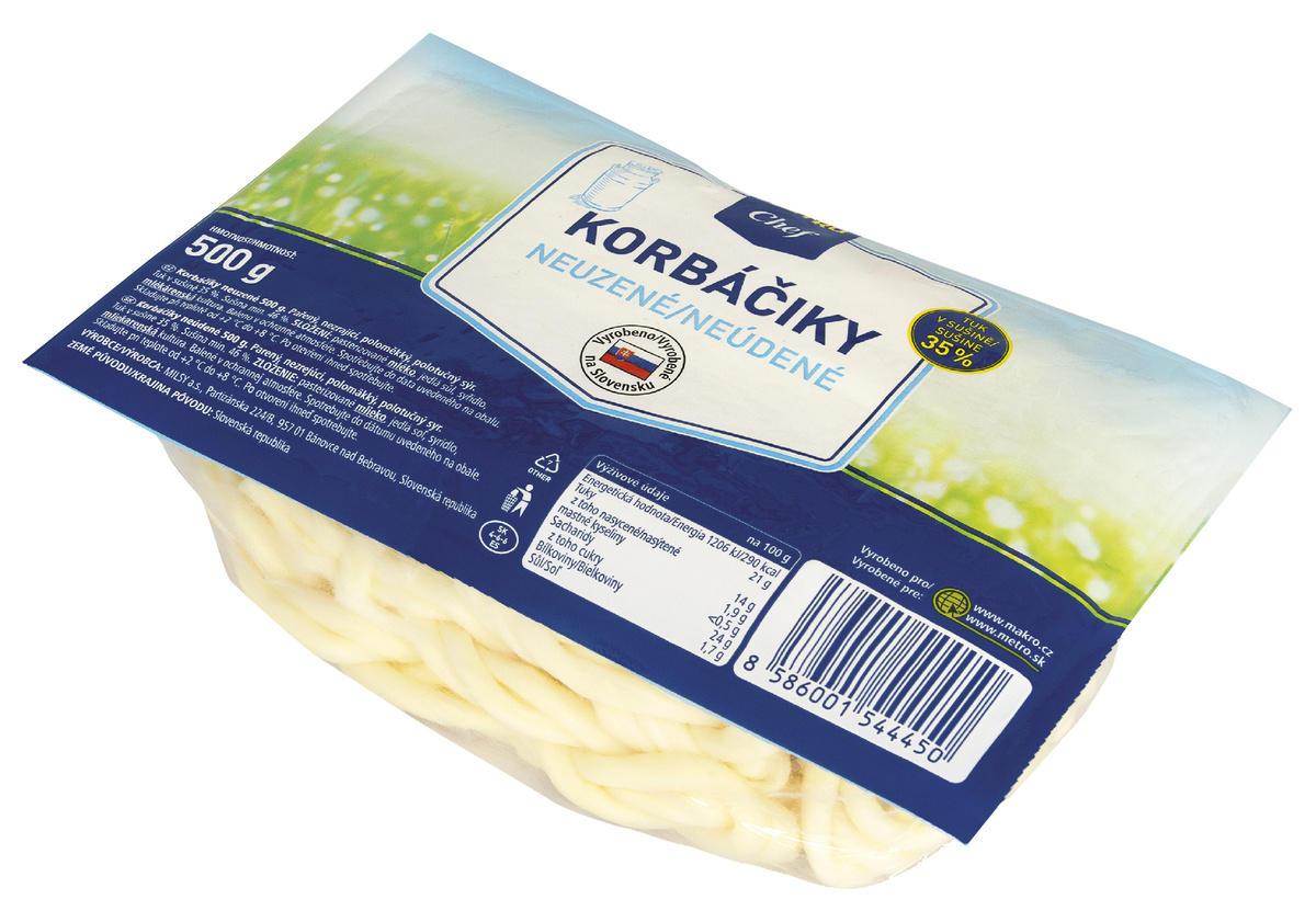 METRO Chef Korbáčiky neúdené chlad. 500 g