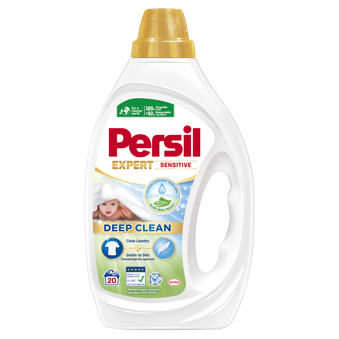 Persil Sensitive prací gél (20 praní) 900 ml