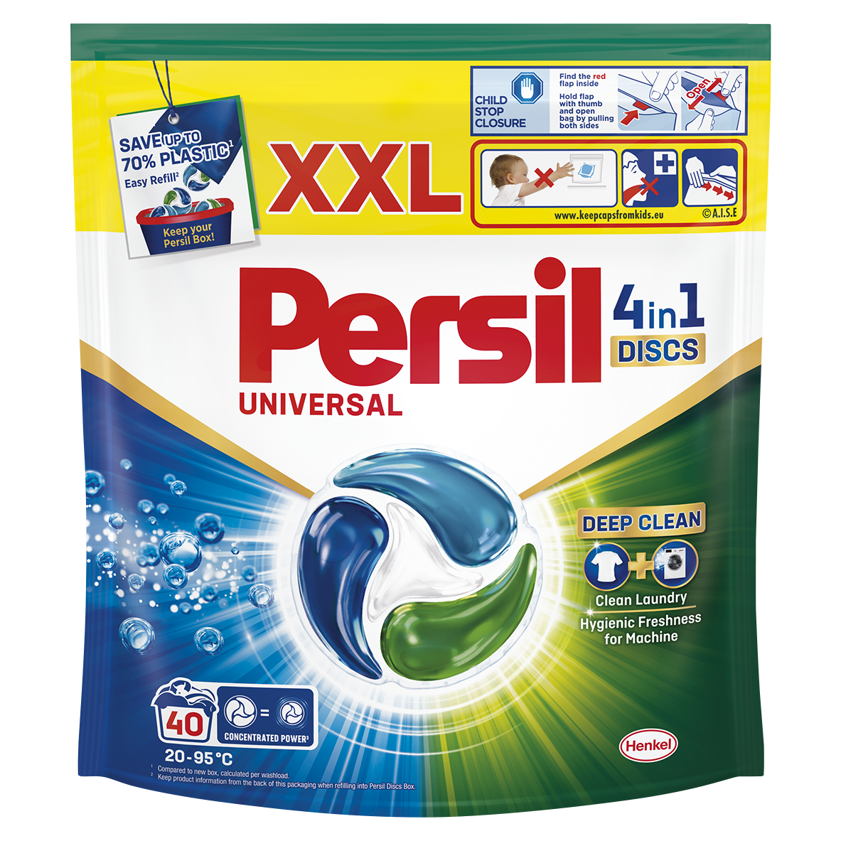 Persil Universal gélové kapsuly (40 praní) 1 ks