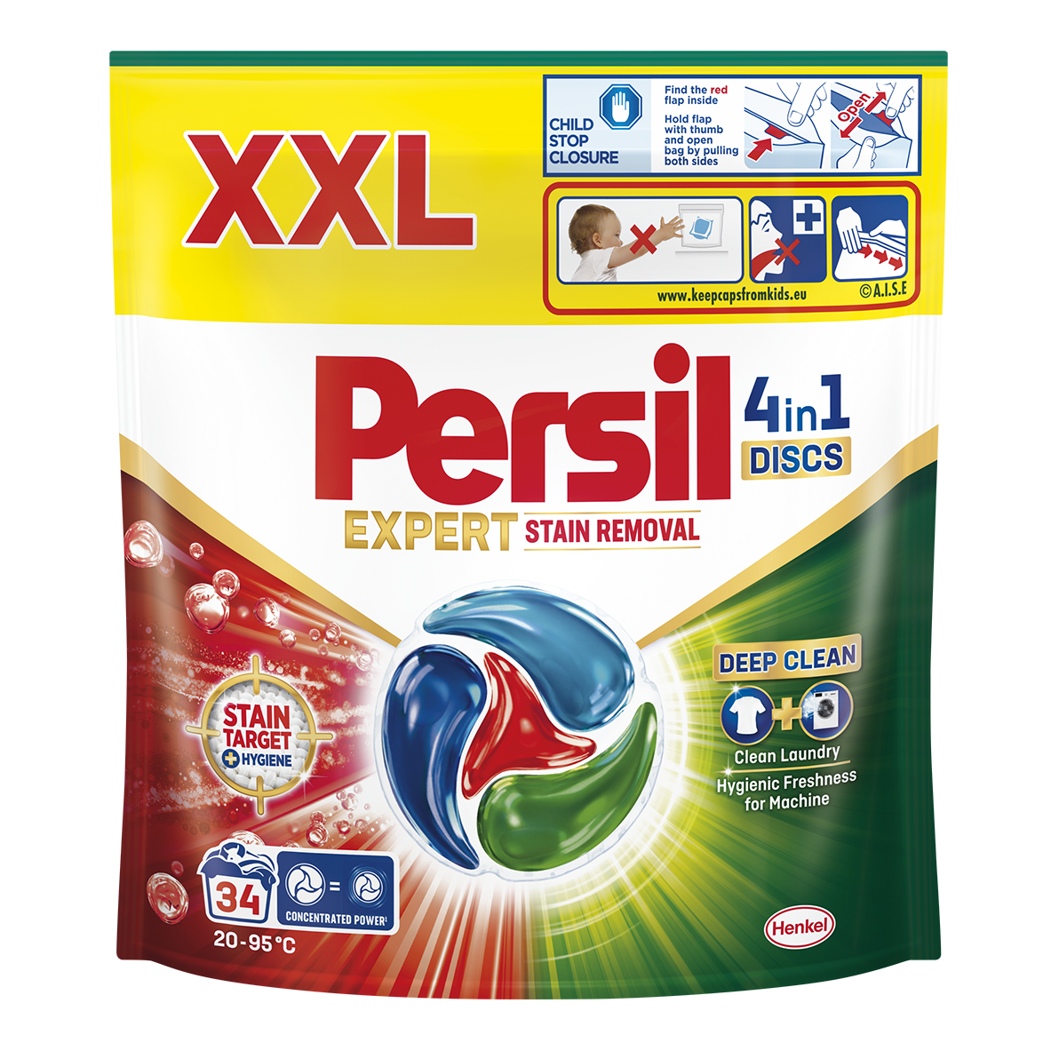 Persil Stain Removal gélové kapsuly (34 praní) 1 ks
