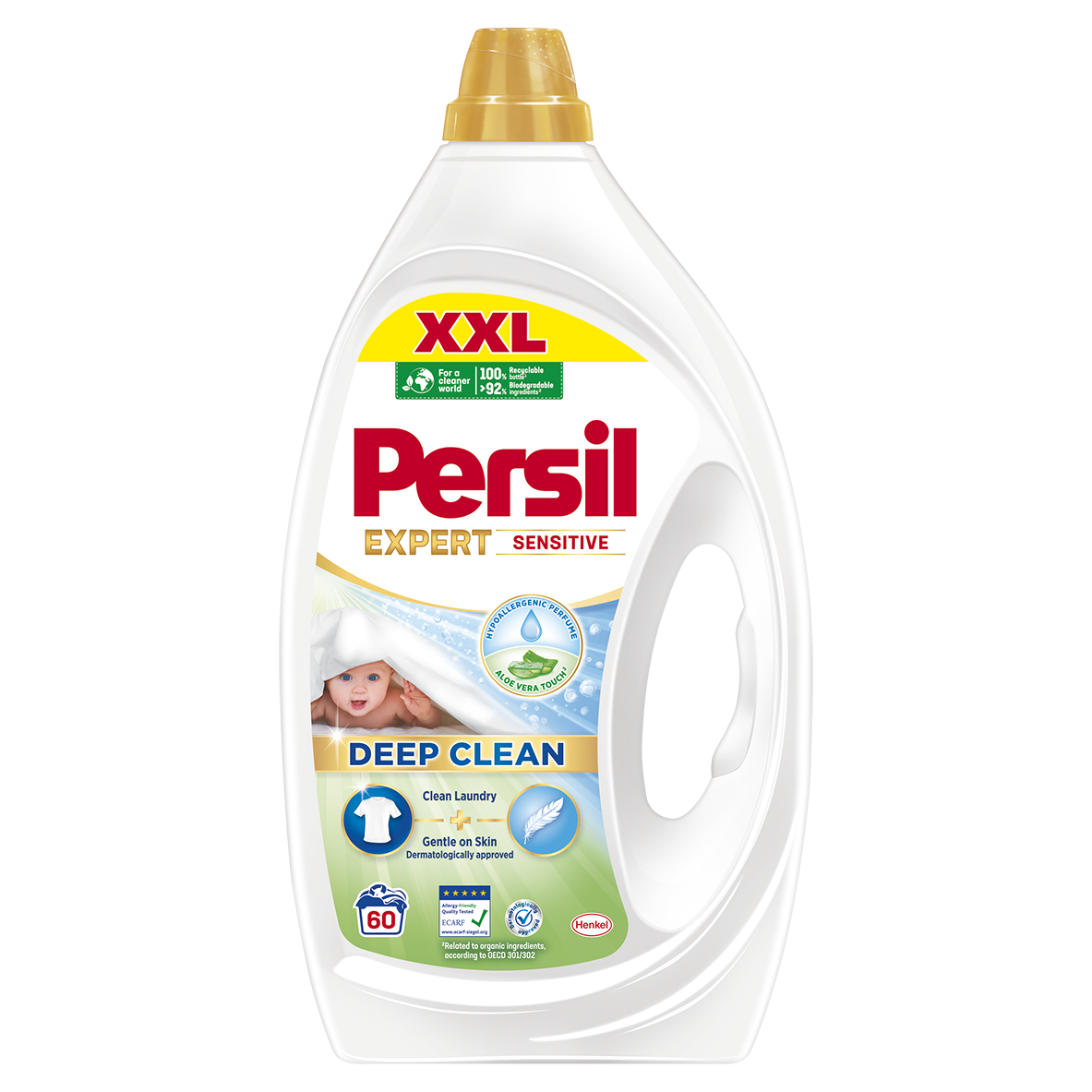 Persil Sensitive prací gél (60 praní) 2,7 l
