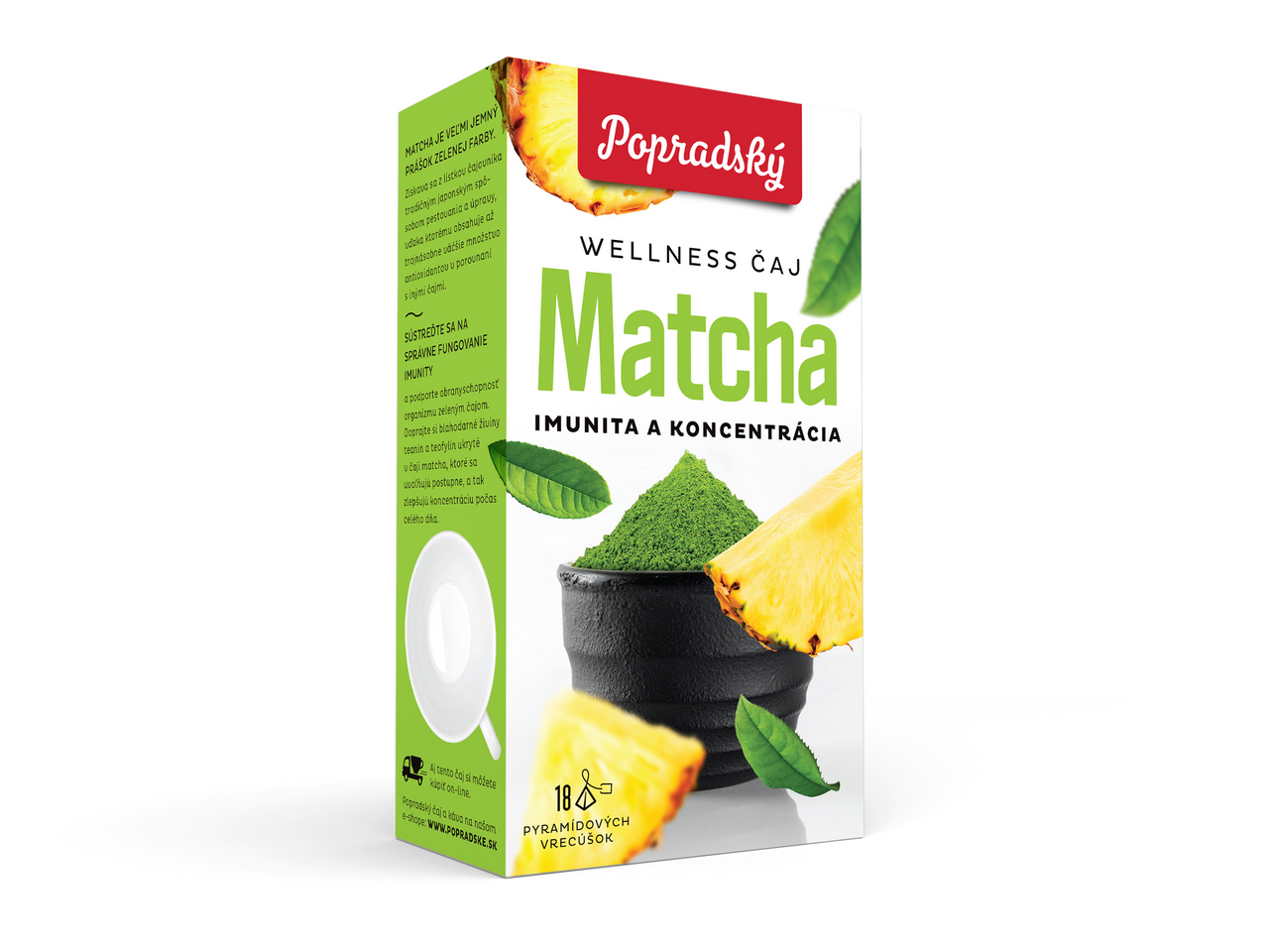 Popradský Čaj welness matcha 27 g
