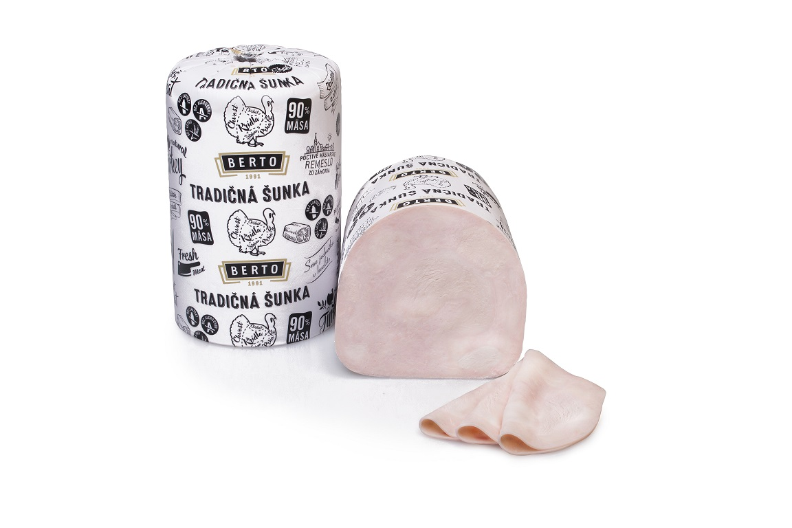 BERTO Tradičná šunka morčacia chlad .váž. cca 1 kg