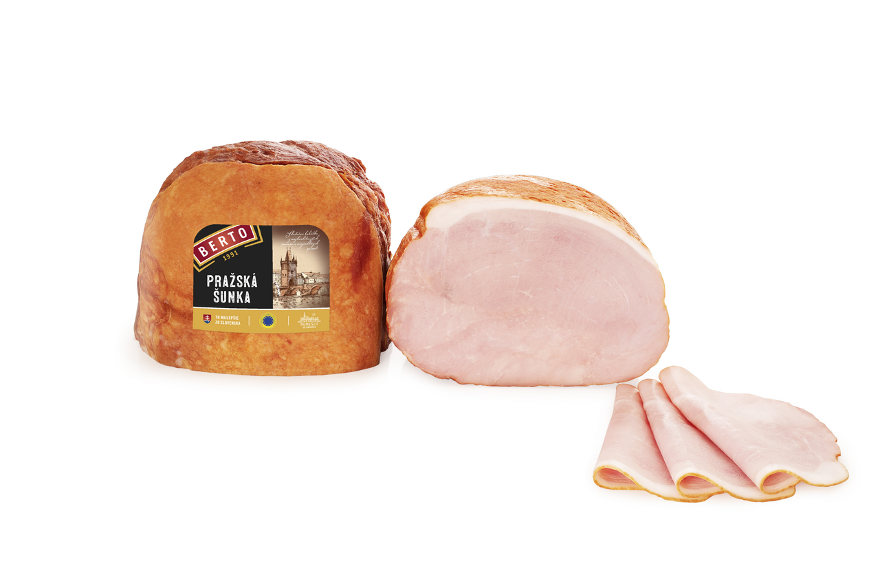 BERTO Pražská šunka ZTŠ chlad. váž. cca 2000 g