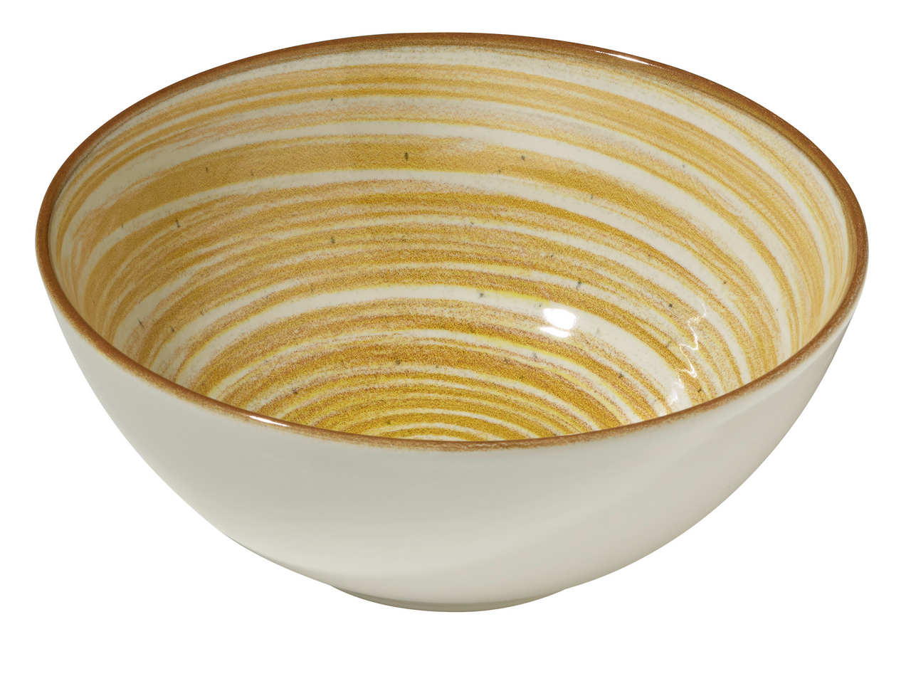 METRO PROFESSIONAL Madleen Miska 16 cm kamenina žltá 6 ks